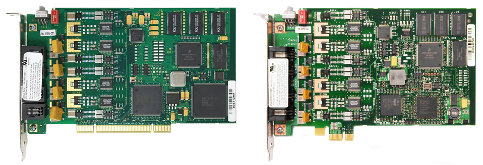 Dialogic D/4PCIUF and D/4PCIU4S Media Boards